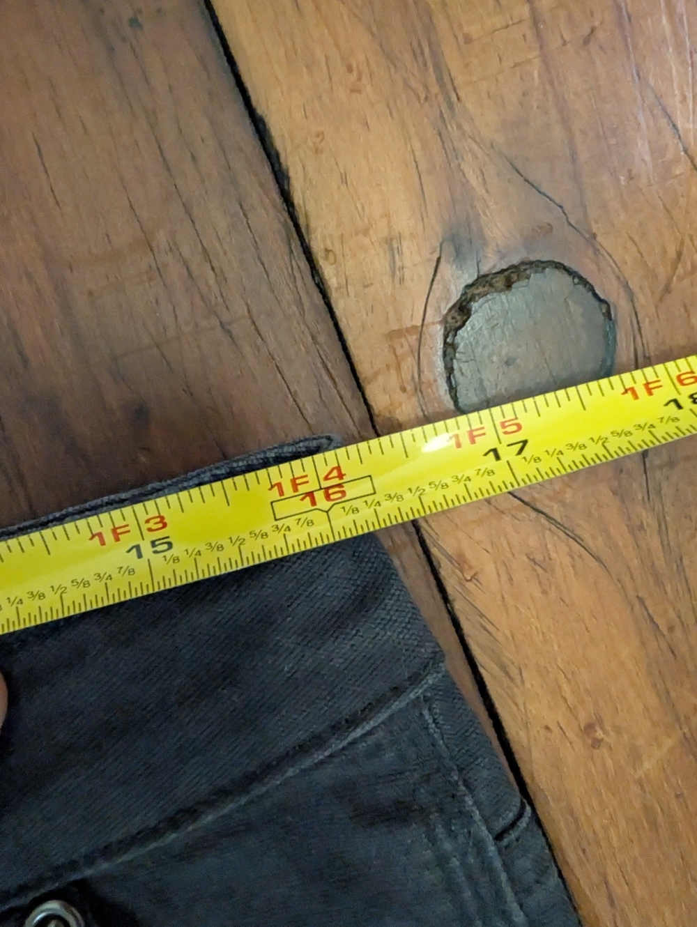 Ladies Duluth Trading Co Firehose Ankle Workpants - Picture 5 of 7